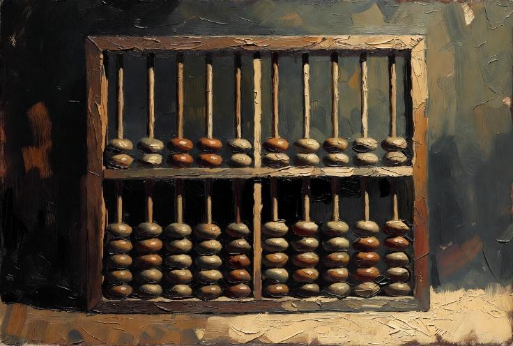 The antique abacus